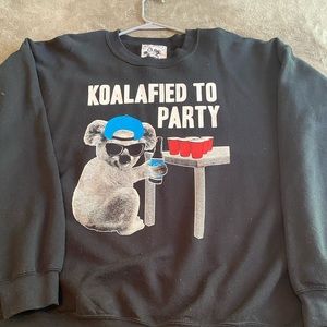 Multiple graphic sweat shirts